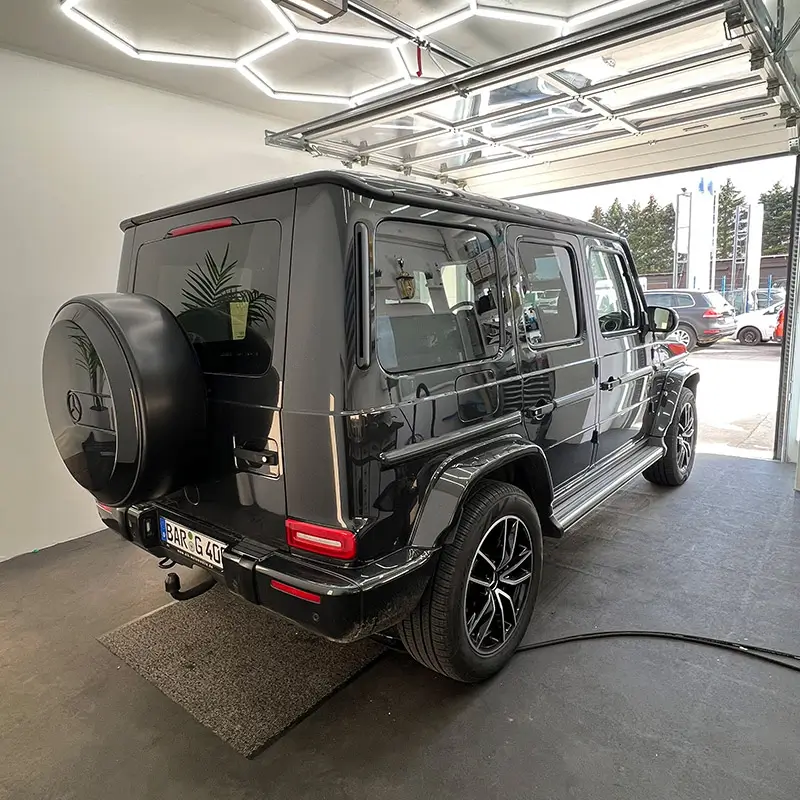 Mercedes G-Klasse Teilfolierung